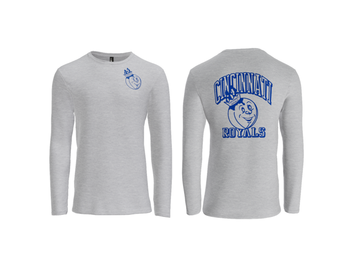 Cincinnati Royals Logo Long Sleeve