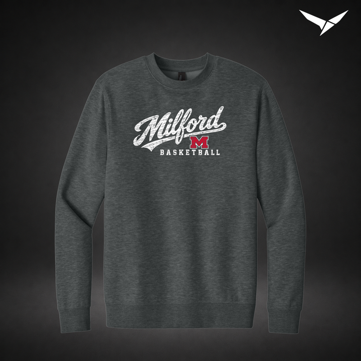 Hardwood crewneck — grey — Front