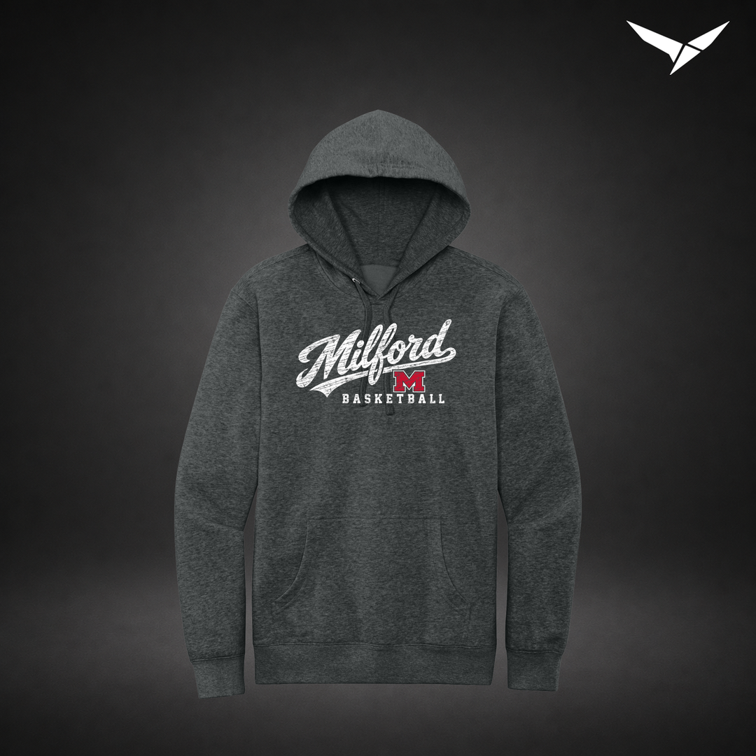 Hardwood hoodie — grey — Front
