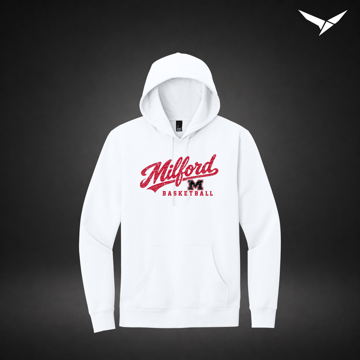 Hardwood hoodie — white — Front