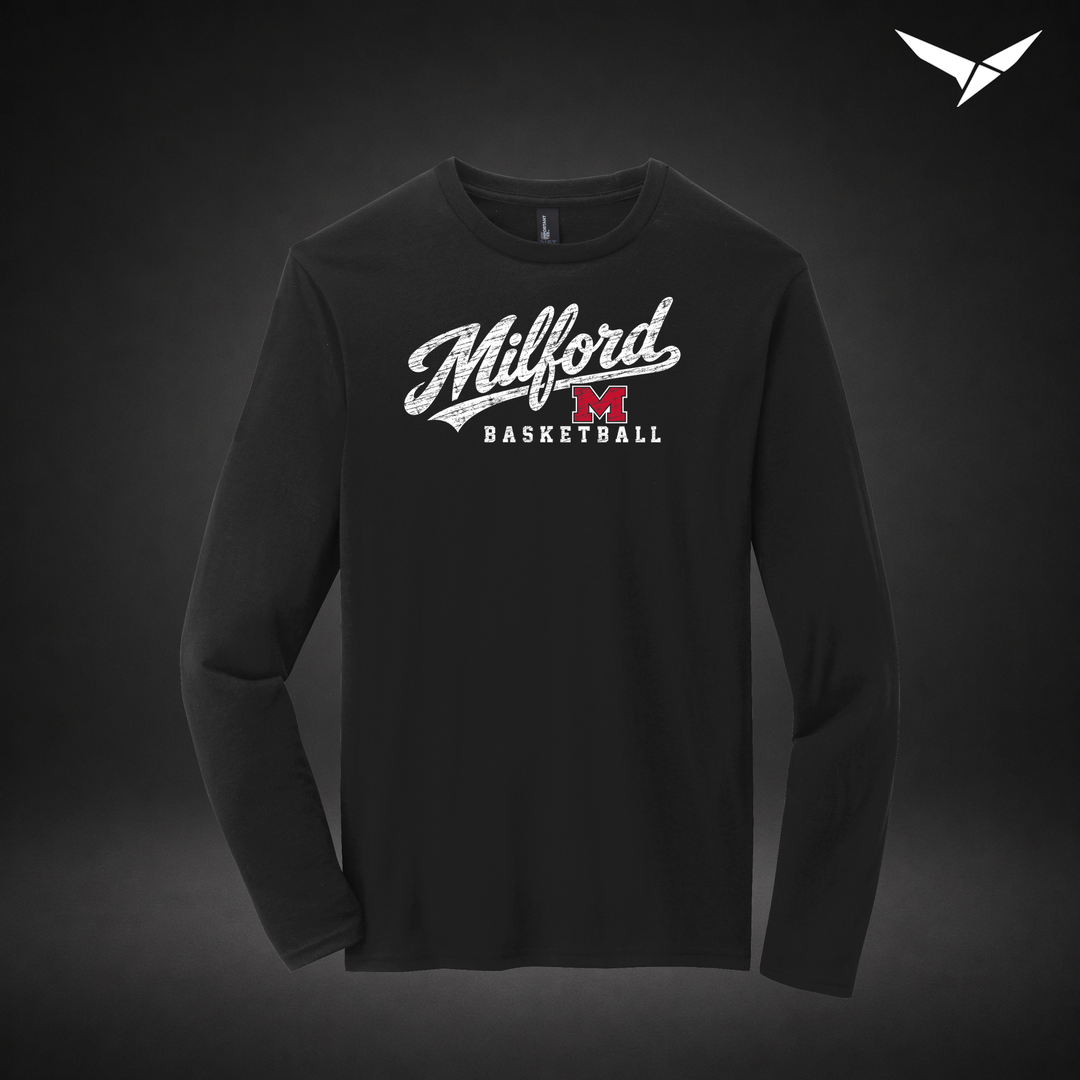Hardwood longsleeve — black — Front