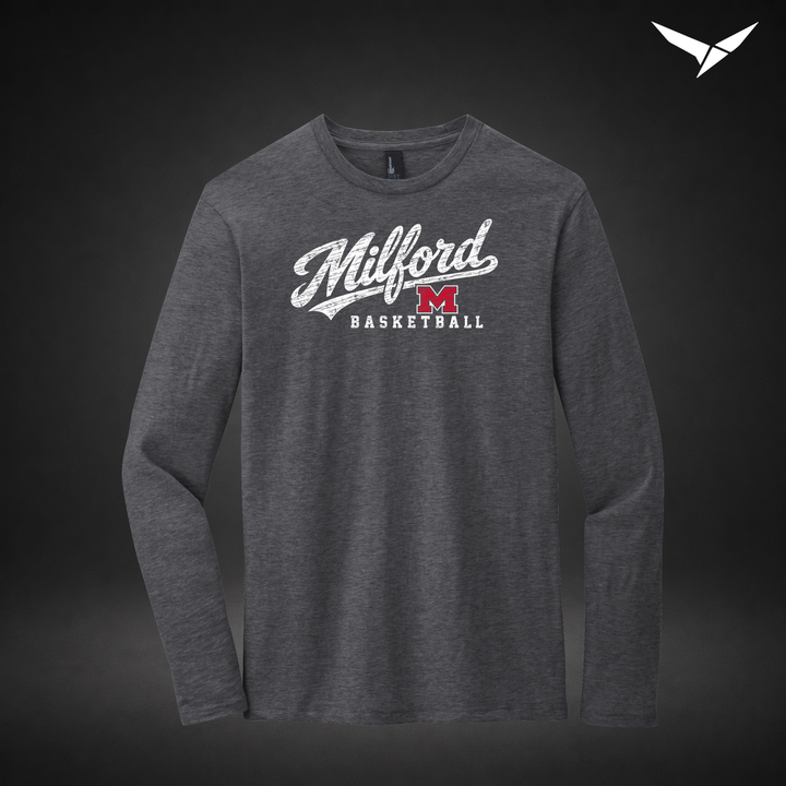 Hardwood longsleeve — grey — Front