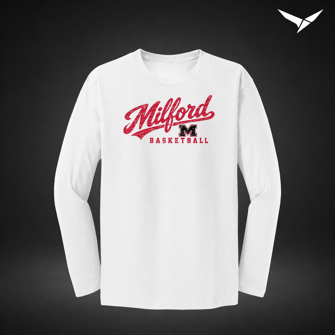Hardwood longsleeve — white — Front