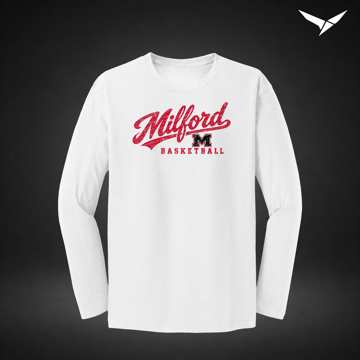 Hardwood longsleeve — white — Front