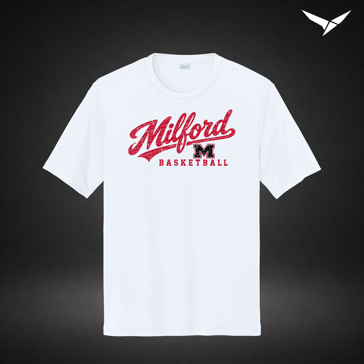 Hardwood performance-tee — white — Front