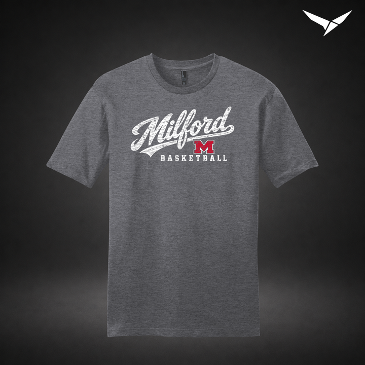 Hardwood tee — grey — Front
