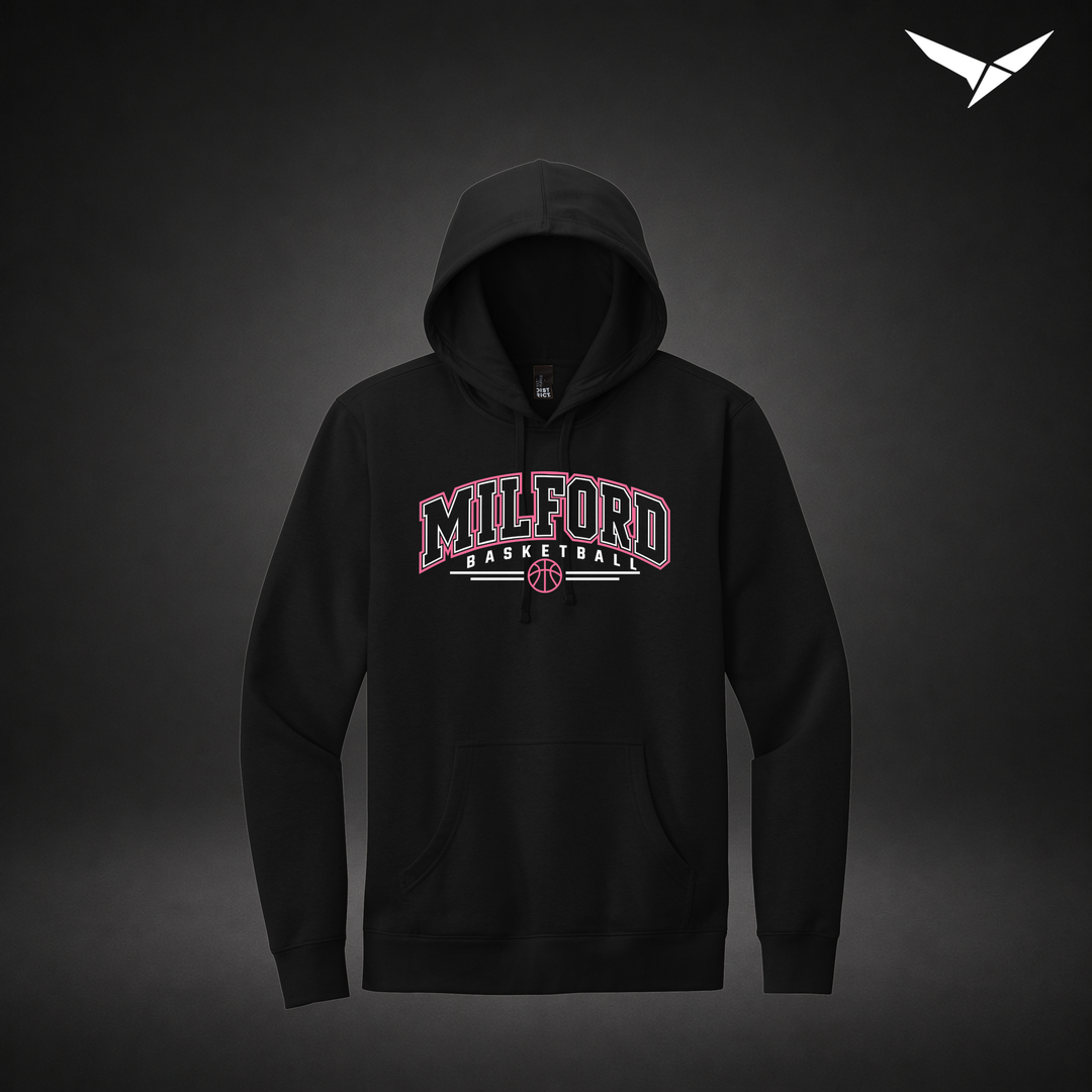 Her Game hoodie — black — Front