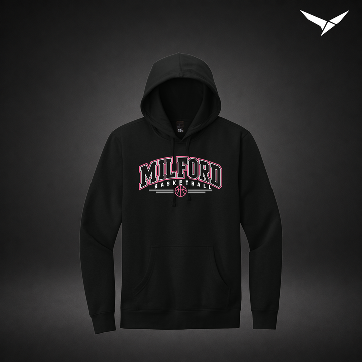 Her Game hoodie — black — Front