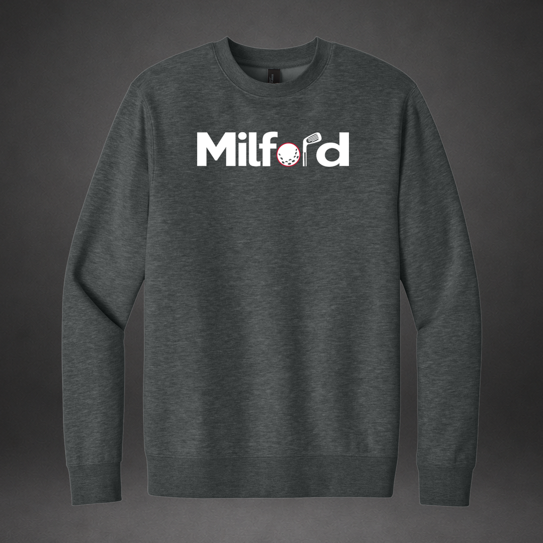 Links crewneck — grey
