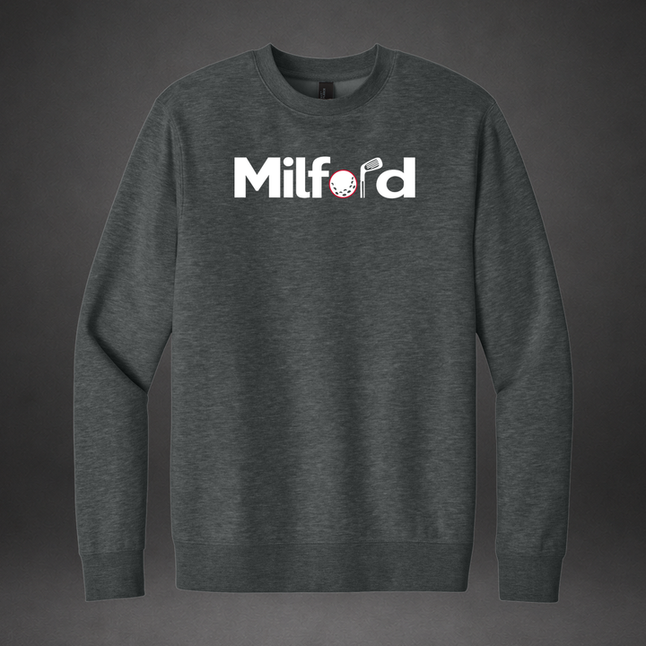 Links crewneck — grey