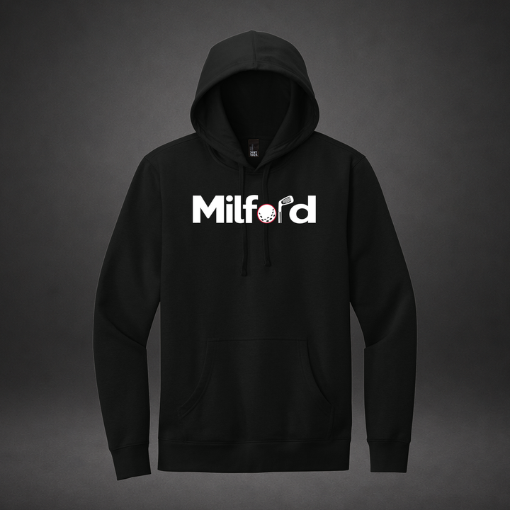 Links hoodie — black
