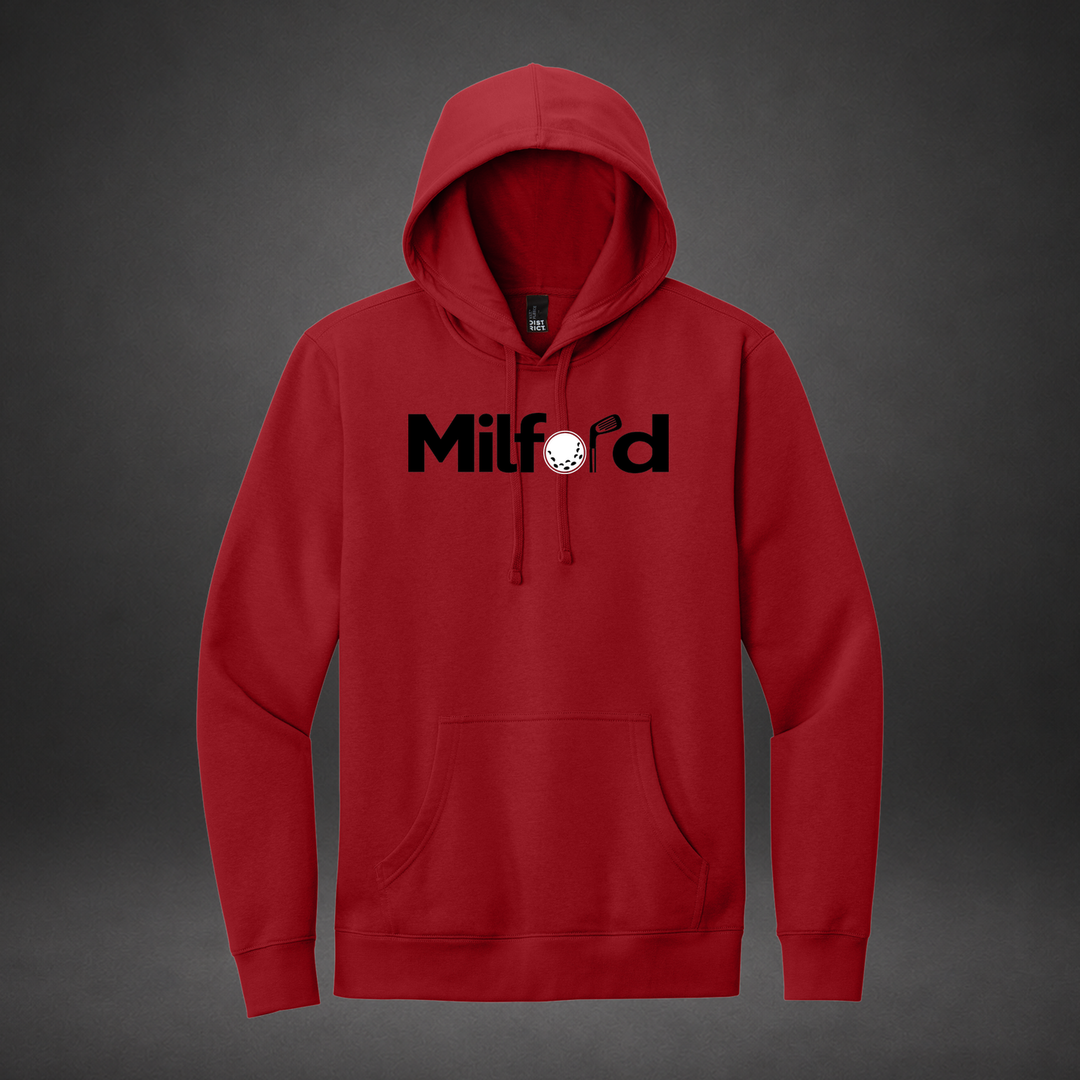 Links hoodie — red