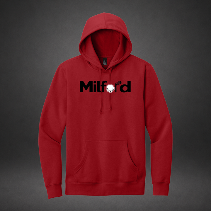 Links hoodie — red