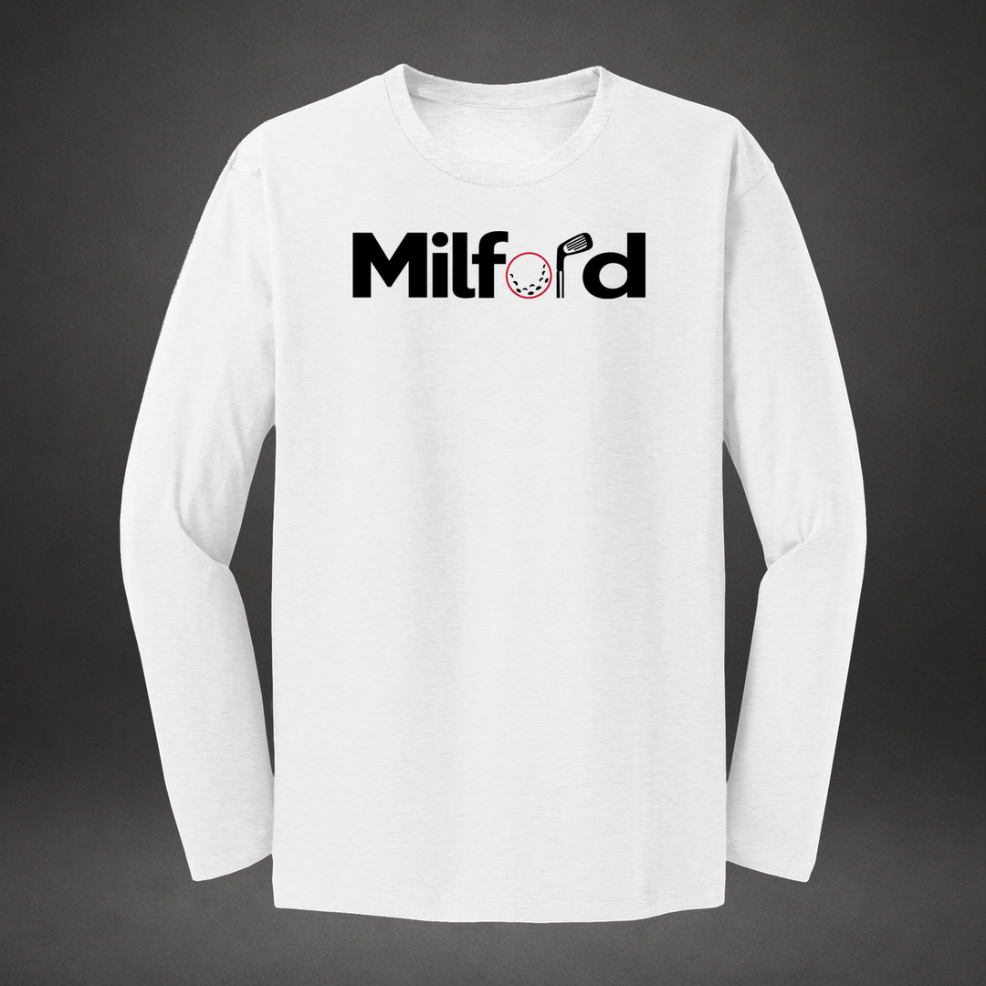 Links longsleeve — white