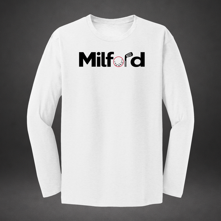 Links longsleeve — white