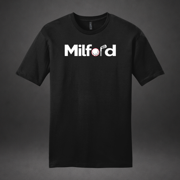 Links tee — black