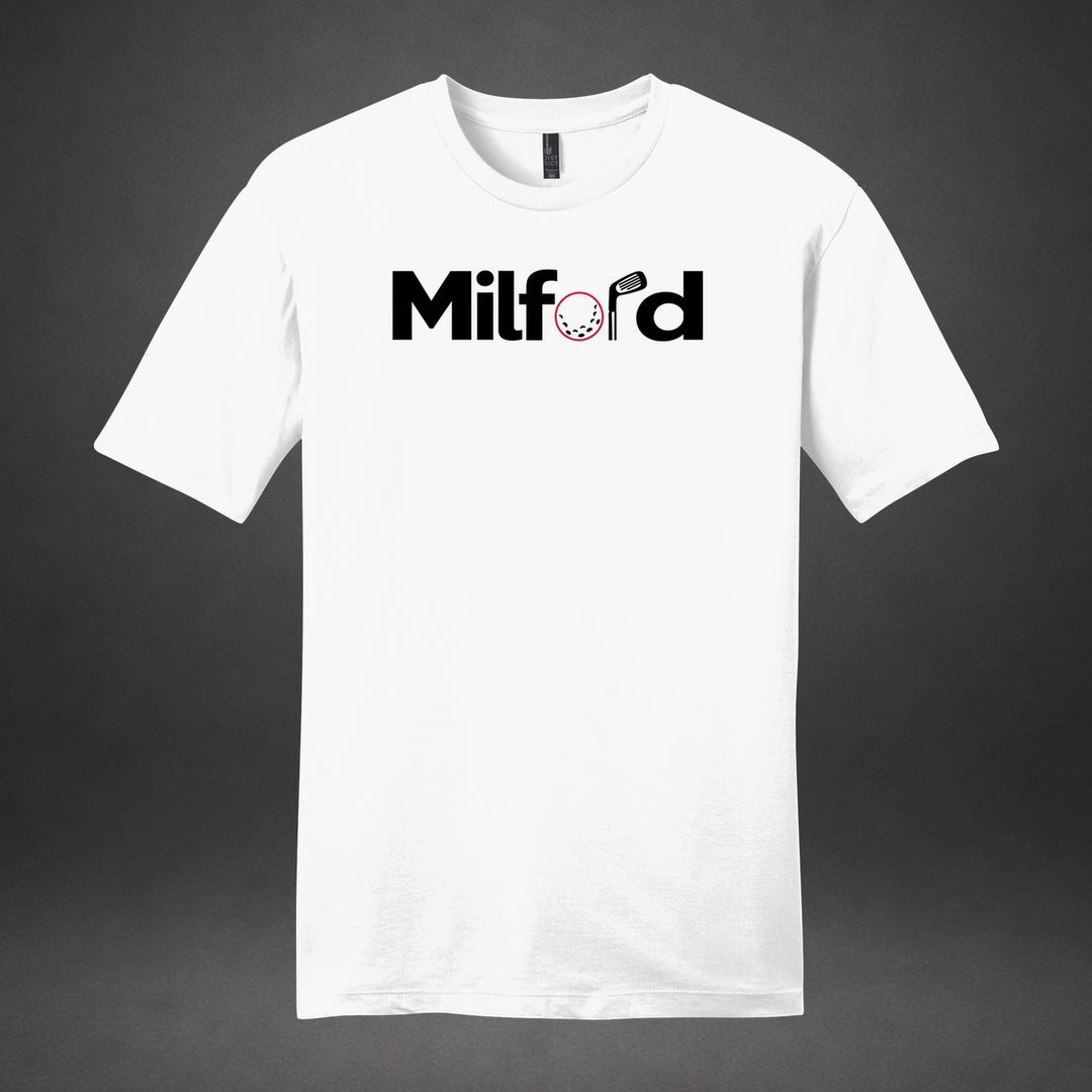 Links tee — white