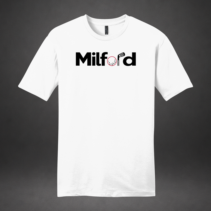 Links tee — white