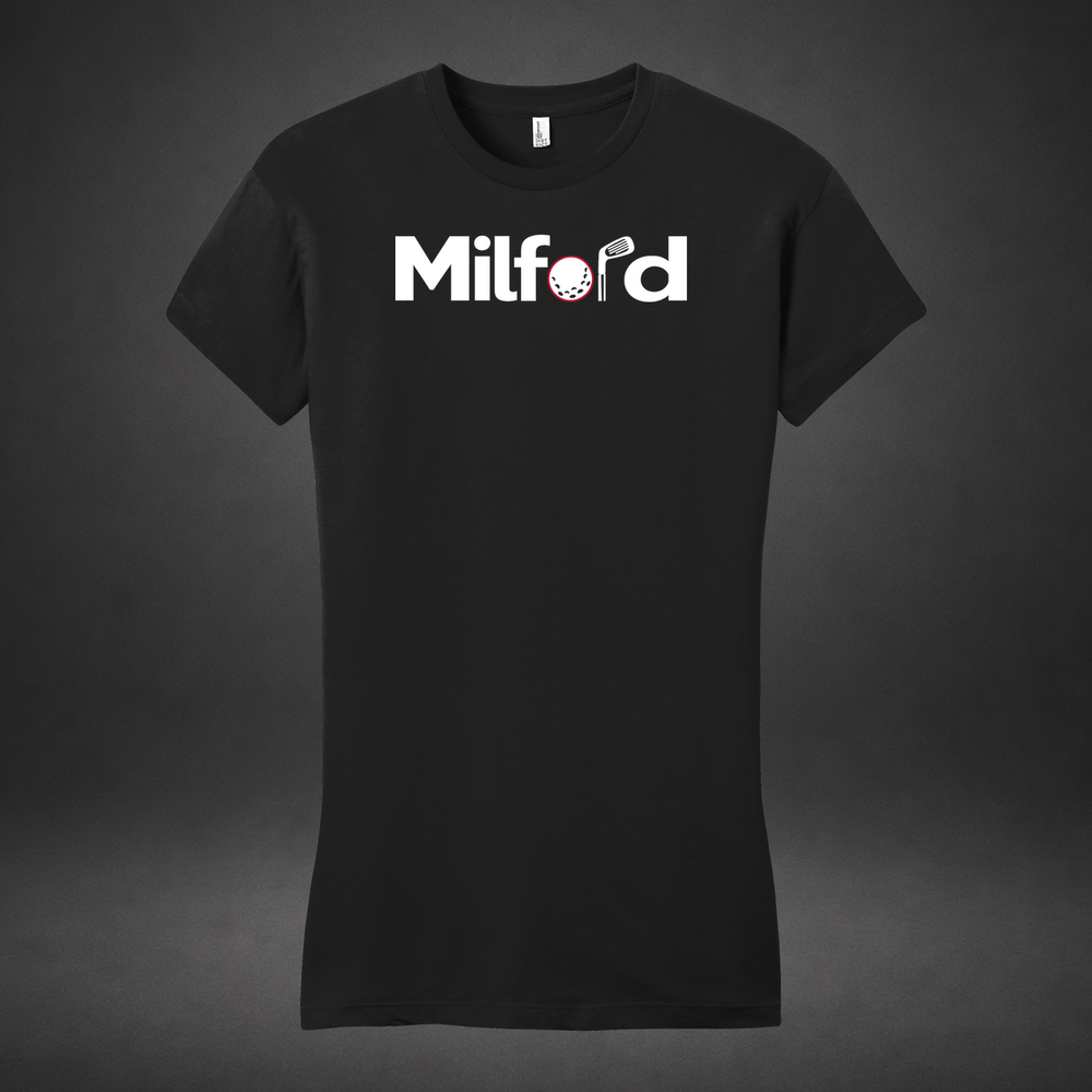 Links womens-tee — black
