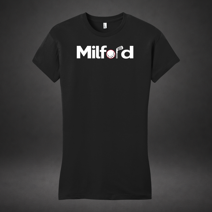 Links womens-tee — black