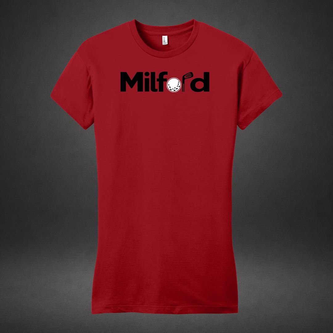 Links womens-tee — red