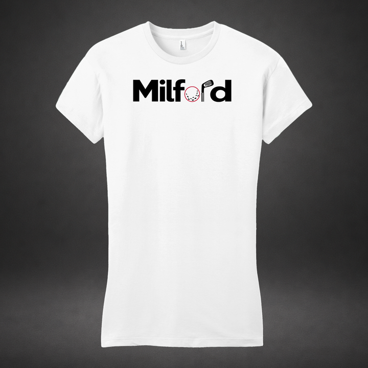 Links womens-tee — white