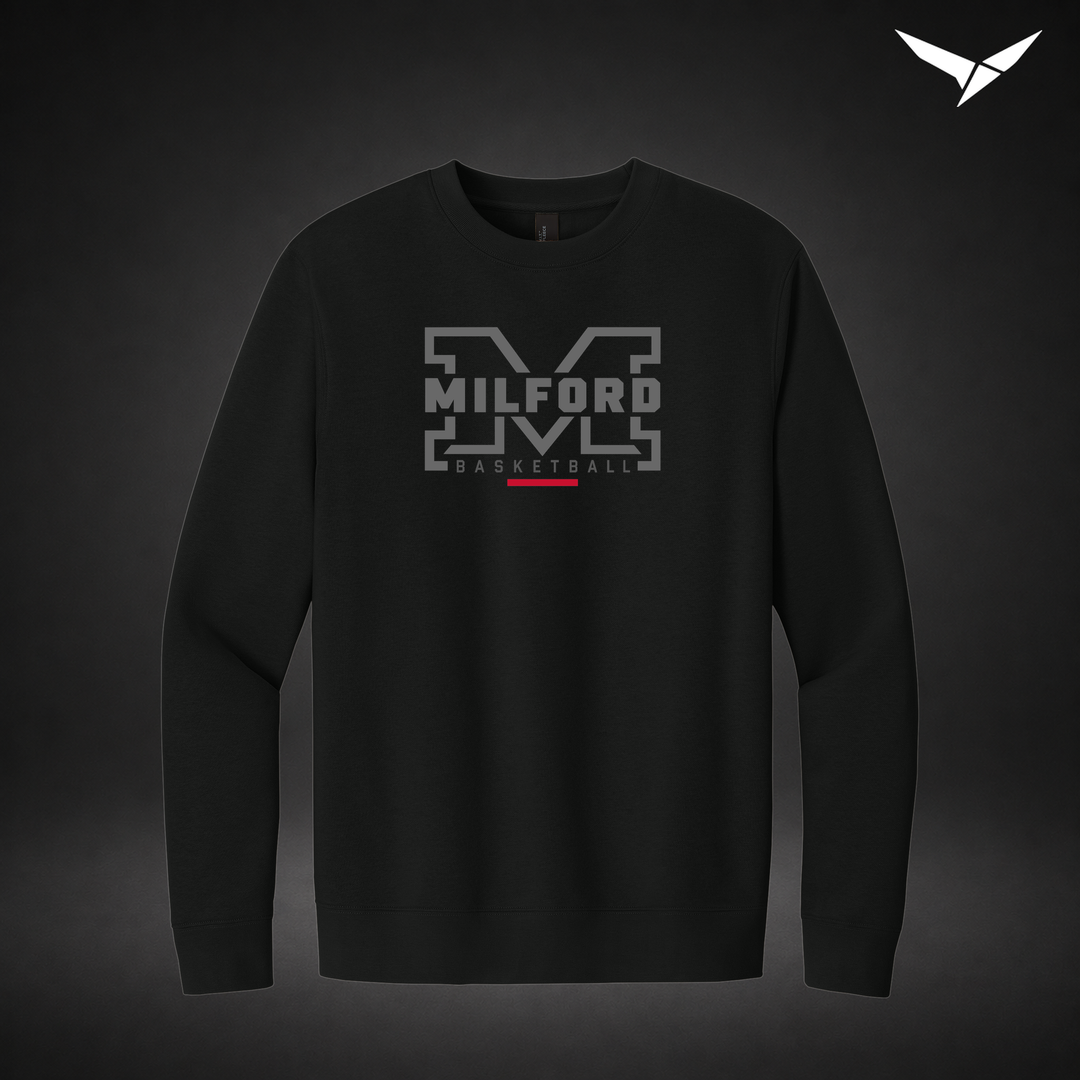 Lockdown crewneck — black — Front