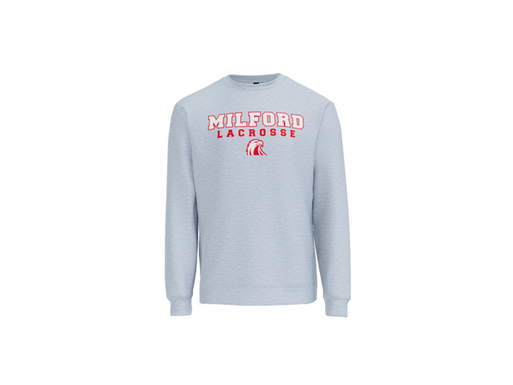 Milford Lacrosse Block Crewneck