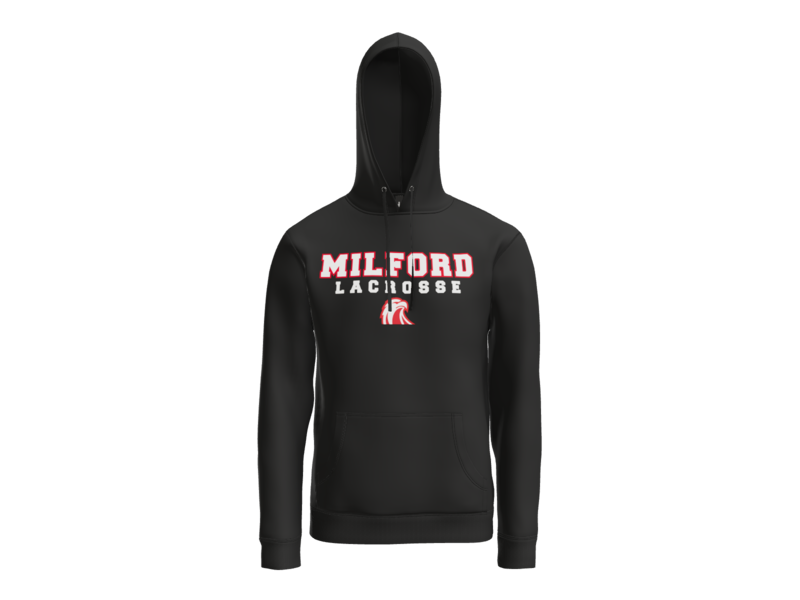 Milford Lacrosse Block Hoodie