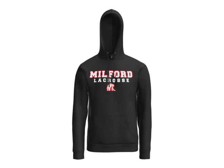 Milford Lacrosse Block Hoodie
