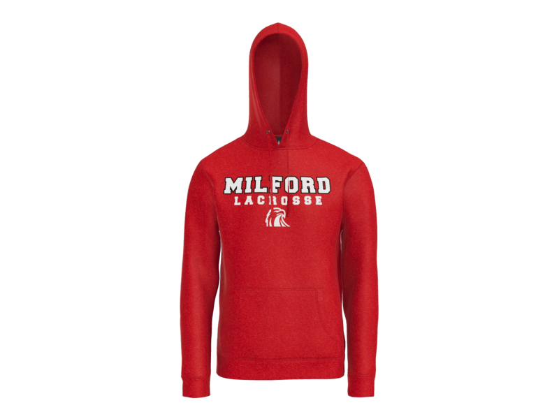 Milford Lacrosse Block Hoodie