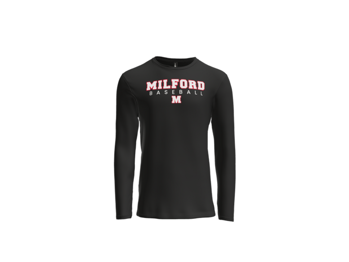 Milford Baseball Block Long Sleeve