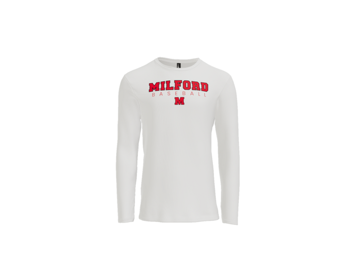 Milford Baseball Block Long Sleeve
