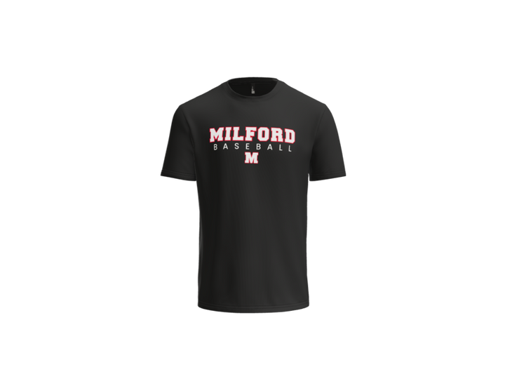 Milford Baseball Block T-Shirt