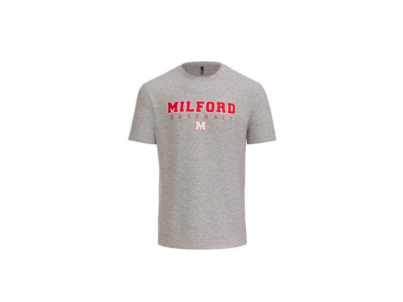 Milford Baseball Block T-Shirt