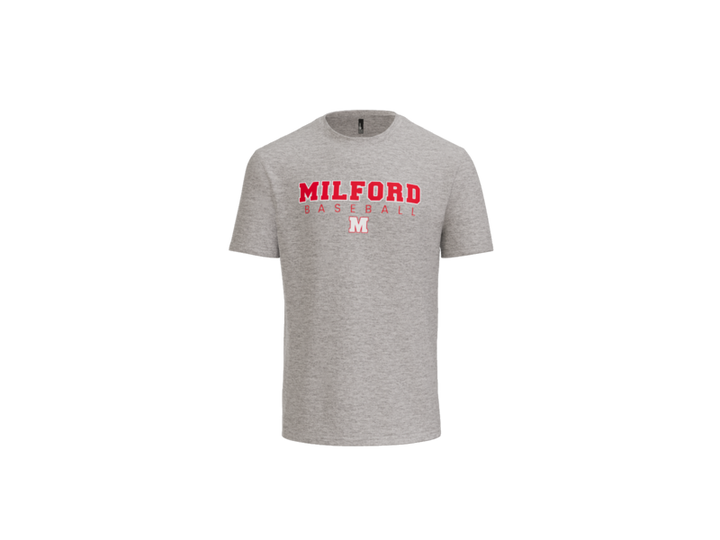 Milford Baseball Block T-Shirt