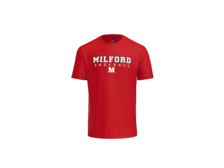 Milford Baseball Block T-Shirt