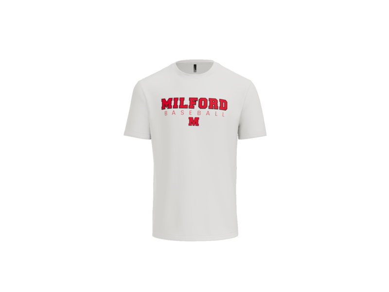 Milford Baseball Block T-Shirt