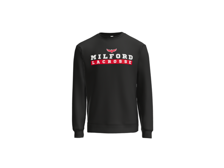 Milford Lacrosse Eagle Crewneck