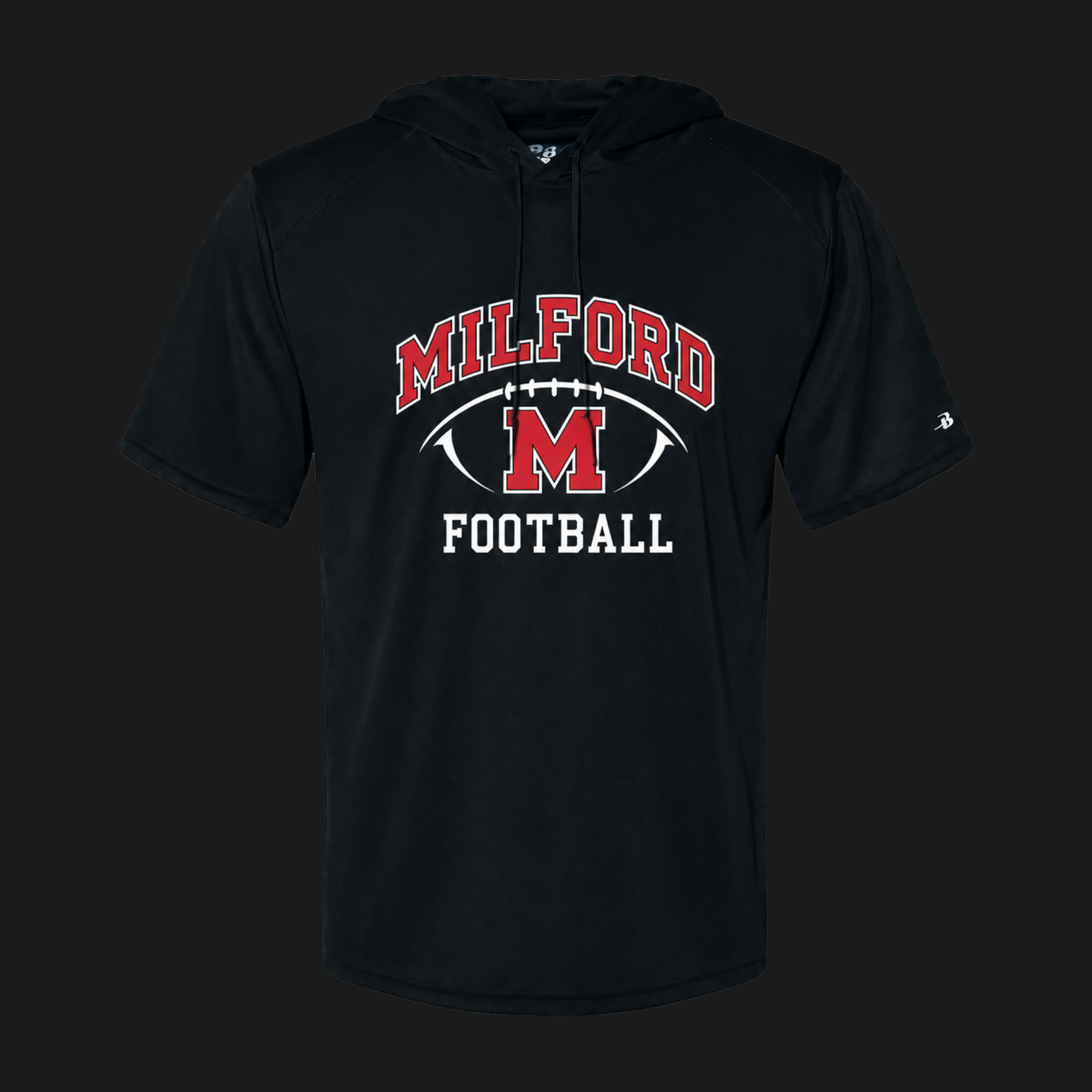 Sideline — Short Sleeve Hoodie