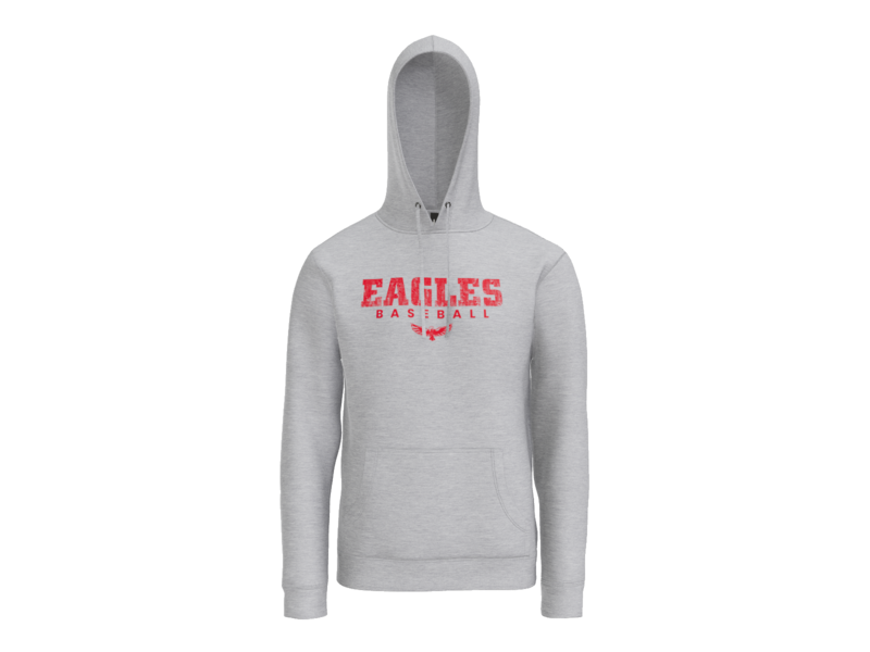 Milford Baseball Grunge Hoodie