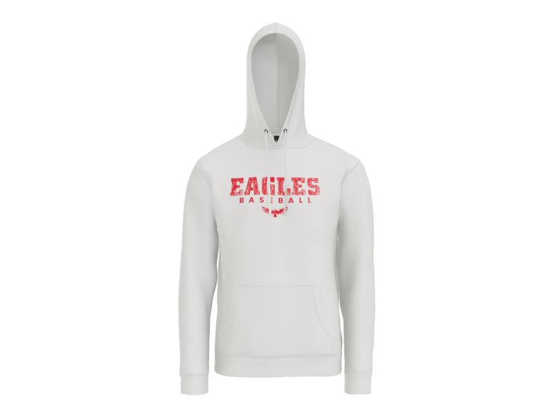 Milford Baseball Grunge Hoodie
