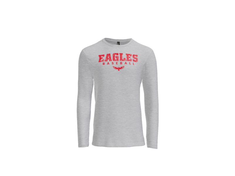 Milford Baseball Grunge Long Sleeve