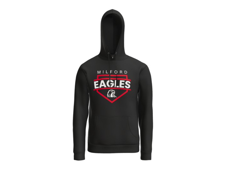 Milford Baseball Plate Hoodie