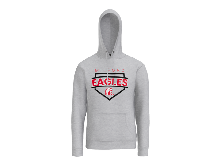 Milford Baseball Plate Hoodie