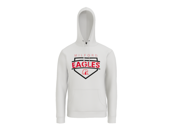 Milford Baseball Plate Hoodie