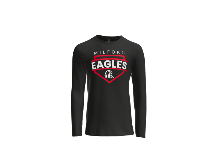 Milford Baseball Plate Long Sleeve