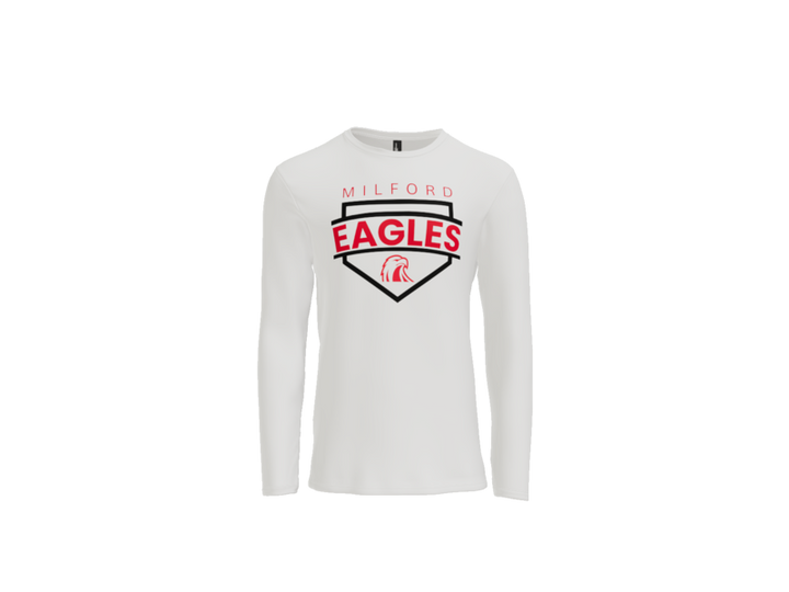 Milford Baseball Plate Long Sleeve