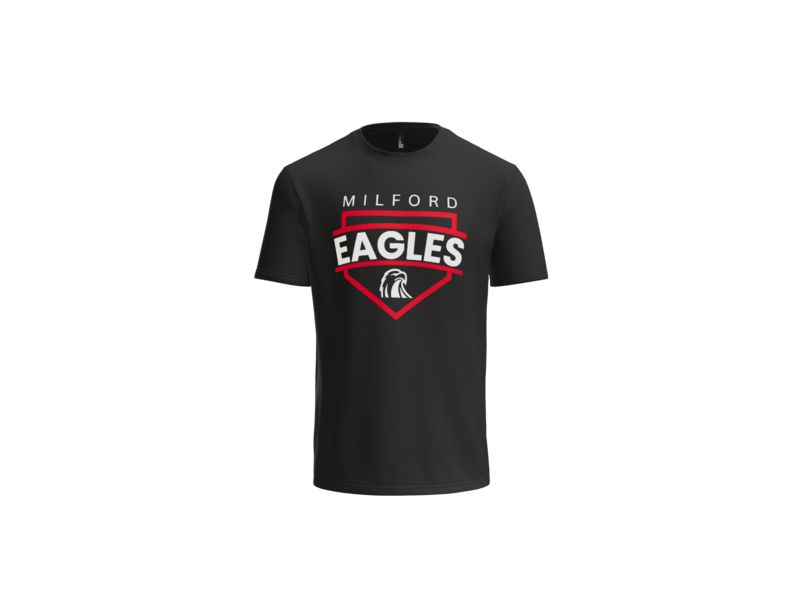 Milford Baseball Plate T-Shirt