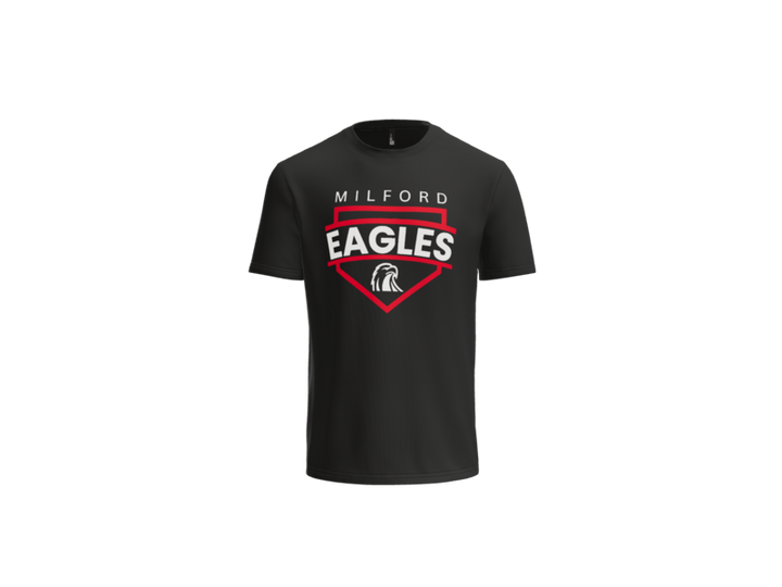Milford Baseball Plate T-Shirt